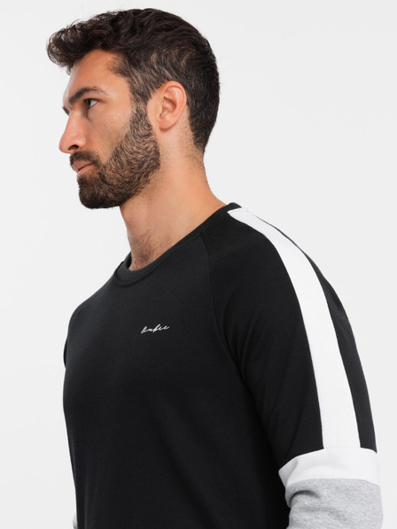 Ombre Clothing Herren Sweatshirt Ombre Clothing