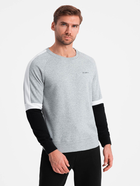 Ombre Clothing Herren Sweatshirt Ombre Clothing