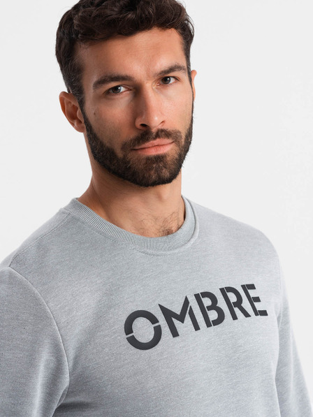Ombre Clothing Herren Sweatshirt Ombre Clothing