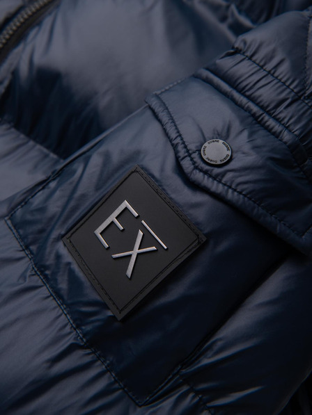 Ombre Clothing Warme Herrenjacke mit gerippten Abschlüssen Ombre Clothing