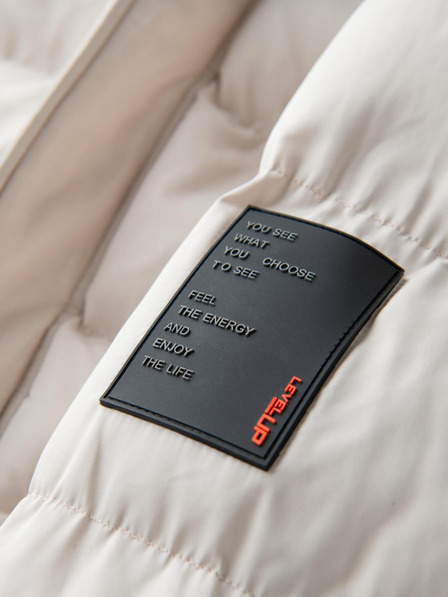 Ombre Clothing Ombre Clothing sportliche warme Herrenjacke mit doppelter Kapuze