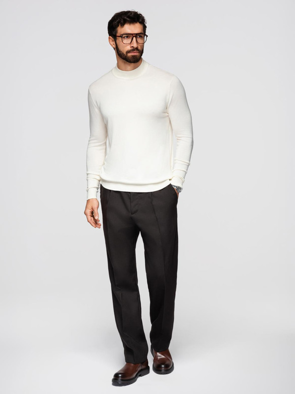 Ombre Clothing Herren Strick-Rollkragenpullover mit Viskose Ombre Kleidung
