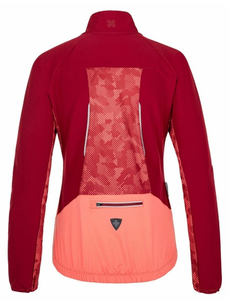 Kilpi Rote und korallfarbene Kilpi Nordim-W Sportjacke für Damen