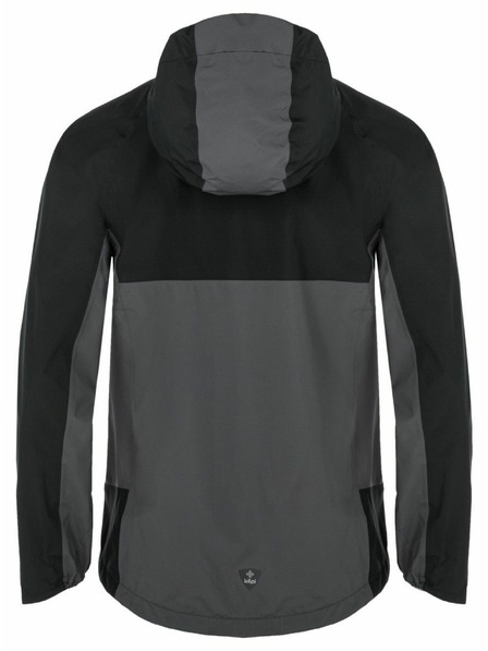 Kilpi Schwarz-graue Herren-Sportjacke Kilpi Hurricane-M