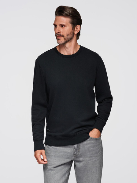 Ombre Clothing Herren Baumwoll-Sweatshirt BASIC Ombre Clothing