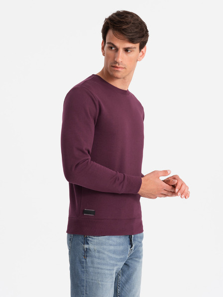 Ombre Clothing Herren Baumwoll-Sweatshirt BASIC (ungepolstert) Ombre Clothing