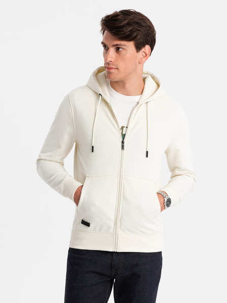 Ombre Clothing Herren Baumwoll-Sweatjacke BASIC Ombre Clothing