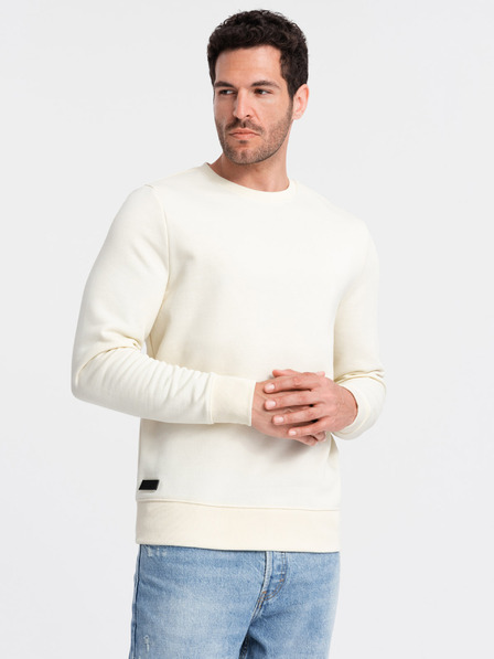 Ombre Clothing Herren Baumwoll-Sweatshirt BASIC Ombre Clothing