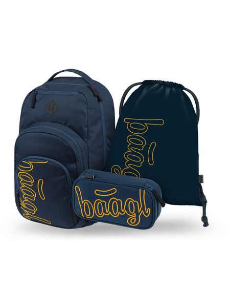 BAAGL  BAAGL SET 3 Coolmate Lux: Rucksack, Etui, Beutel