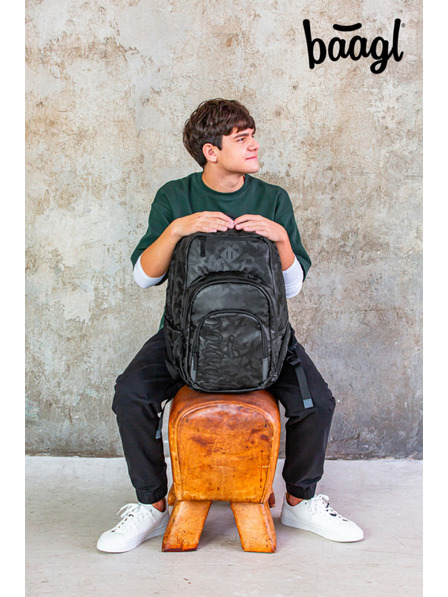 BAAGL  BAAGL SET 3 Coolmate Onyx: Rucksack, Etui, Beutel