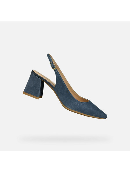 Geox Dunkelblau Damen-Sandalen Geox Giselda