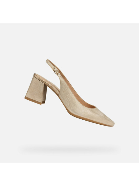 Geox Gold Damen-Sandalen Geox Giselda