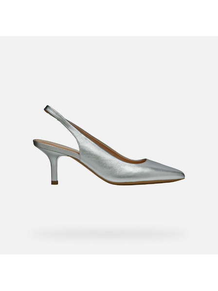Geox Silber Damen-Pumps Geox Kleopy