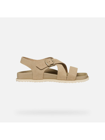 Geox Beige Damen-Sandalen Geox Sandybett