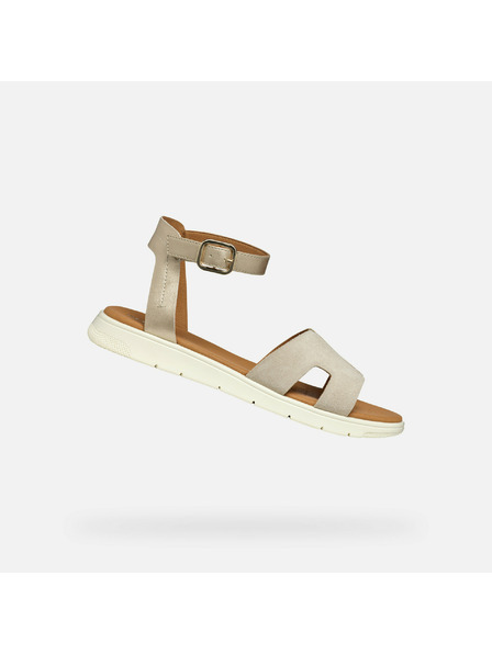 Geox Goldene Damen-Sandalen Geox Dandra