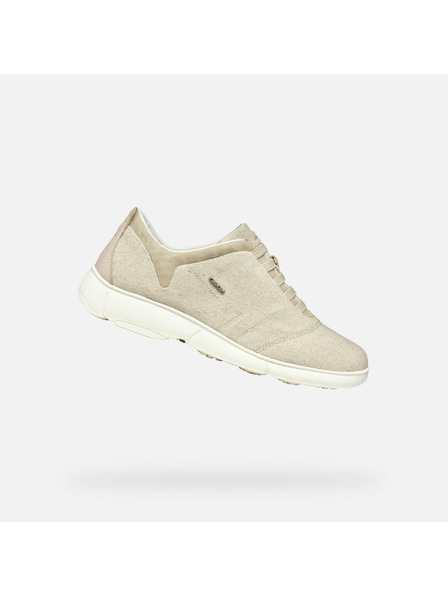 Geox Beige Damen-Sneaker Geox Nebula 2.0