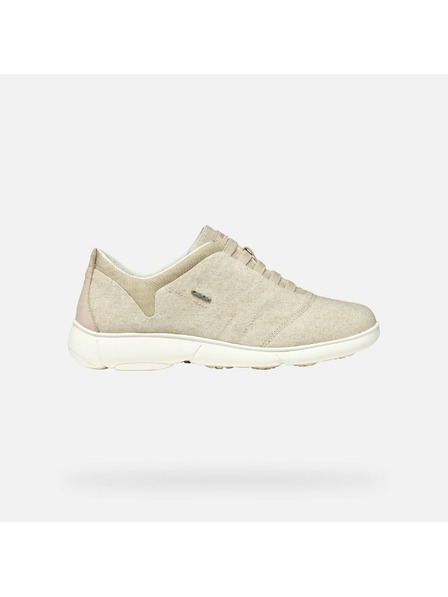 Geox Beige Damen-Sneaker Geox Nebula 2.0