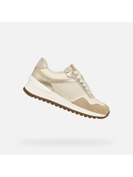 Geox Beige Damen-Sneaker Geox Desya
