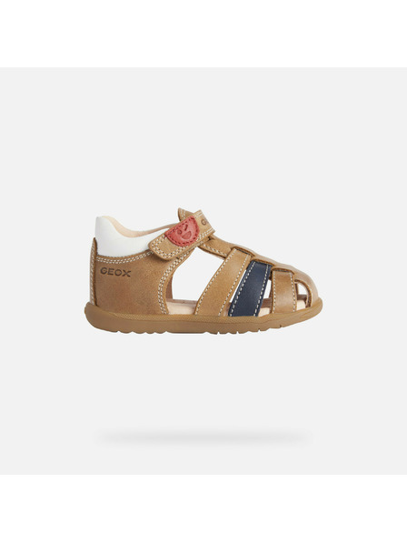 Geox Braun Jungen-Sandalen Geox Sandal Macchia