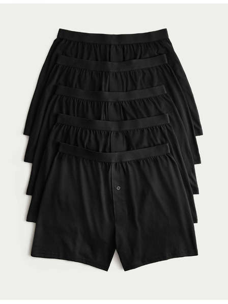 Marks & Spencer Boxershorts aus Baumwolljersey mit Cool & Fresh™ Technologie, 5 Stück Marks & Spencer schwarz