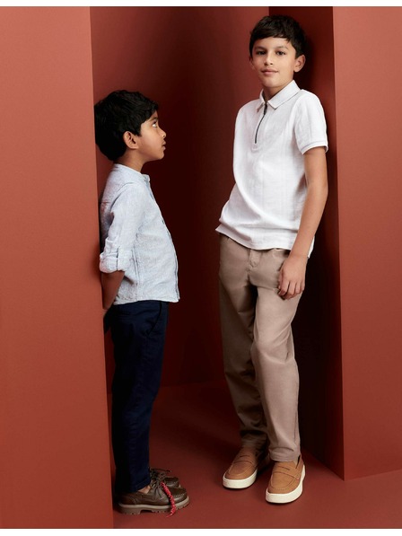 Marks & Spencer Chino-Hose mit hohem Baumwollanteil (2–8 Jahre) Marks & Spencer navy