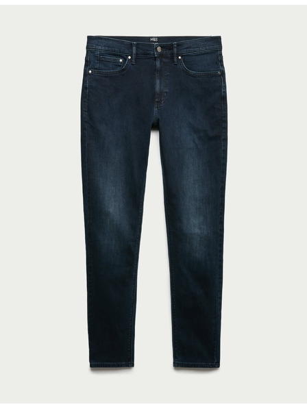 Marks & Spencer Marks & Spencer Stretch-Chinohose in Skinny Fit navy blau