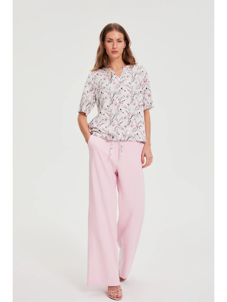 Moodo Hemd mit Blumen rosa Moodo