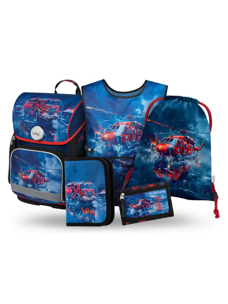 BAAGL  BAAGL SET 5 Ergo Rettungssanitäter: Aktentasche, Federmäppchen, Beutel, Schürze, Geldbörse