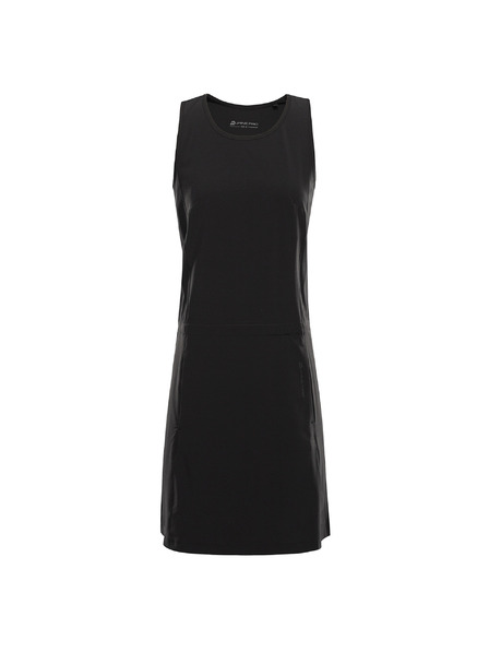 ALPINE PRO Damen-Sommerkleid aus schnelltrocknender Material ALPINE PRO COLEENA 2 black