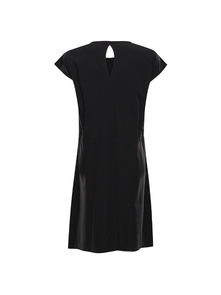 ALPINE PRO Damenfeiertagskleid aus schnelltrocknendem Material ALPINE PRO ASEDA black