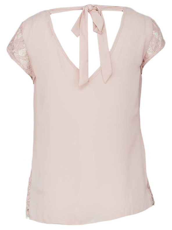 CAMAIEU Hellrosa Bluse CAMAIEU