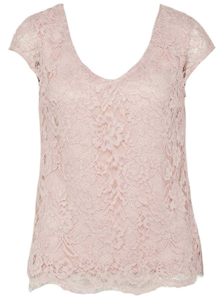 CAMAIEU Hellrosa Bluse CAMAIEU