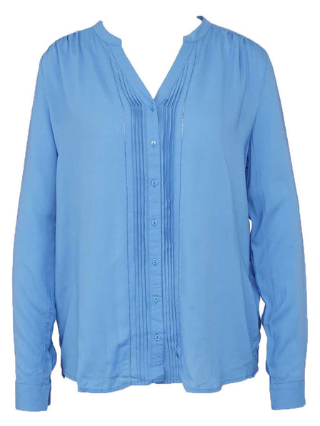 CAMAIEU Blaue Bluse CAMAIEU