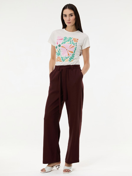 Orsay Weißes Damen-T-Shirt mit Aufdruck ORSAY