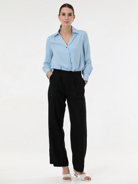 Orsay Hellblaue Damen Bluse ORSAY