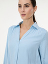 Orsay Hellblaue Damen Bluse ORSAY