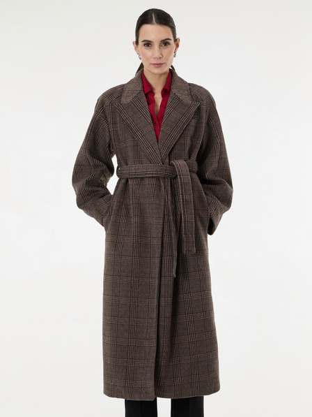 Orsay Brauner langer Damenmantel ORSAY