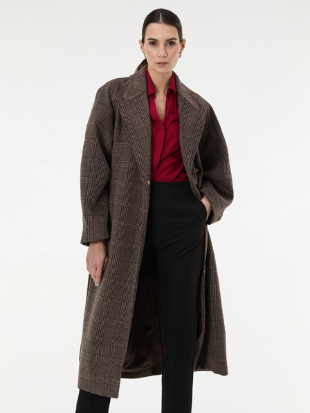 Orsay Brauner langer Damenmantel ORSAY