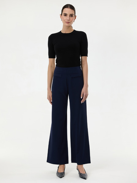 Orsay Dunkelblaue Damen-Gerade Hose ORSAY