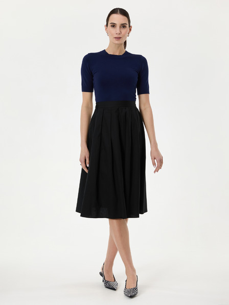 Orsay Dunkelblauer Damen-Kurzarmpullover ORSAY