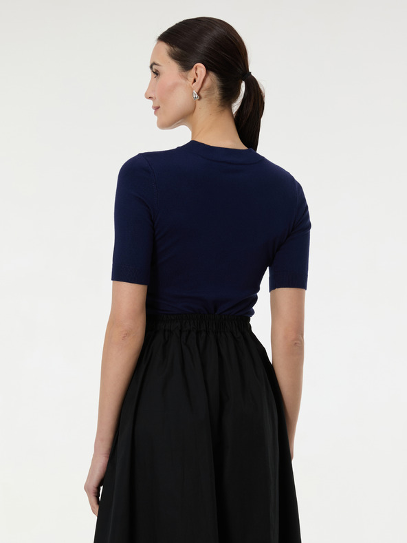 Orsay Dunkelblauer Damen-Kurzarmpullover ORSAY