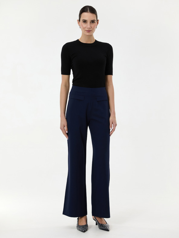 Orsay Schwarzer Damen-Kurzarmpullover ORSAY