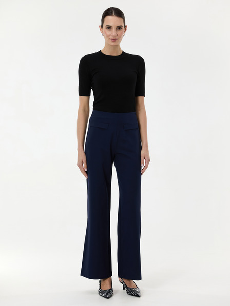 Orsay Schwarzer Damen-Kurzarmpullover ORSAY