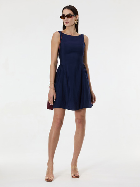 Orsay Dunkelblaues Damenkleid ohne Ärmel ORSAY