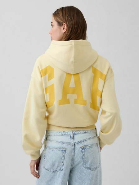 GAP Oversize Crop-Sweatshirt mit Logo VintageSoft GAP