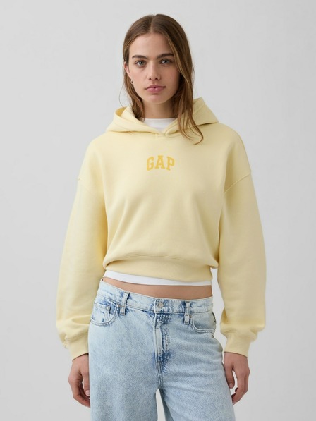 GAP Oversize Crop-Sweatshirt mit Logo VintageSoft GAP