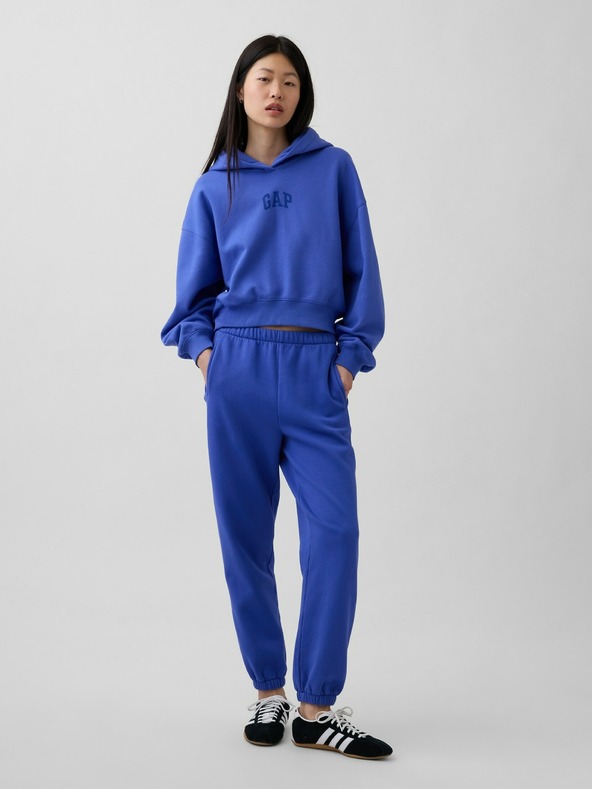 GAP Oversize Crop-Sweatshirt mit Logo VintageSoft GAP
