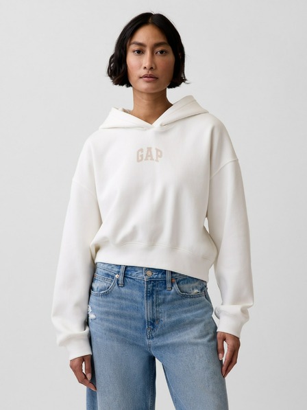 GAP Oversize Crop-Sweatshirt mit Logo VintageSoft GAP
