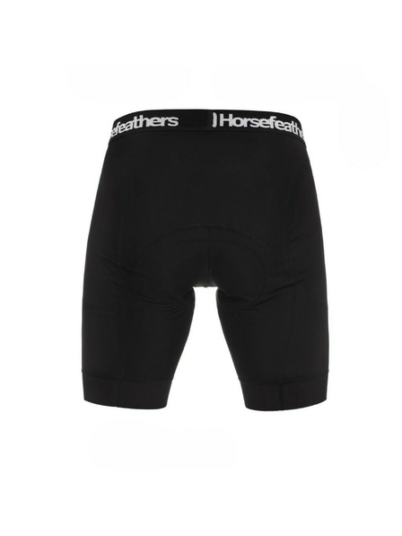 Horsefeathers Damen-Bike-Shorts mit Liner-Einsatz - black