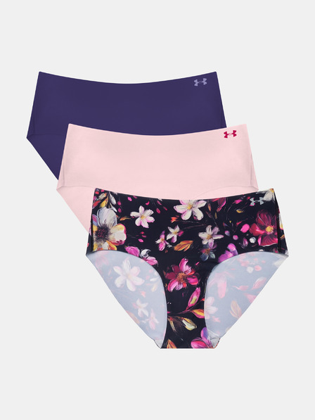 Under Armour Damen-Slip Under Armour Ua Pure Stretch Noshow Hipster-Print